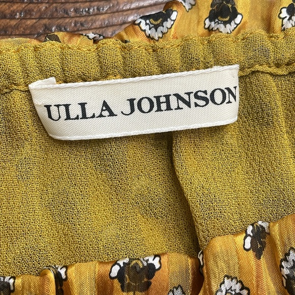 ULLA JOHNSON Clement Cold Shoulder Top - Picture 9 of 11